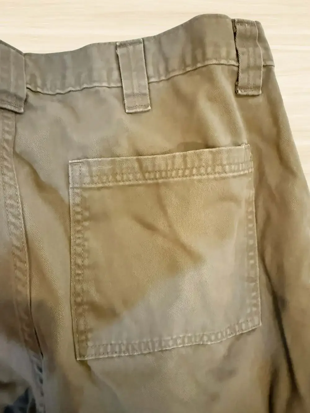 Wrangler Straight Fit Brown Cargo Pants Size 34X30